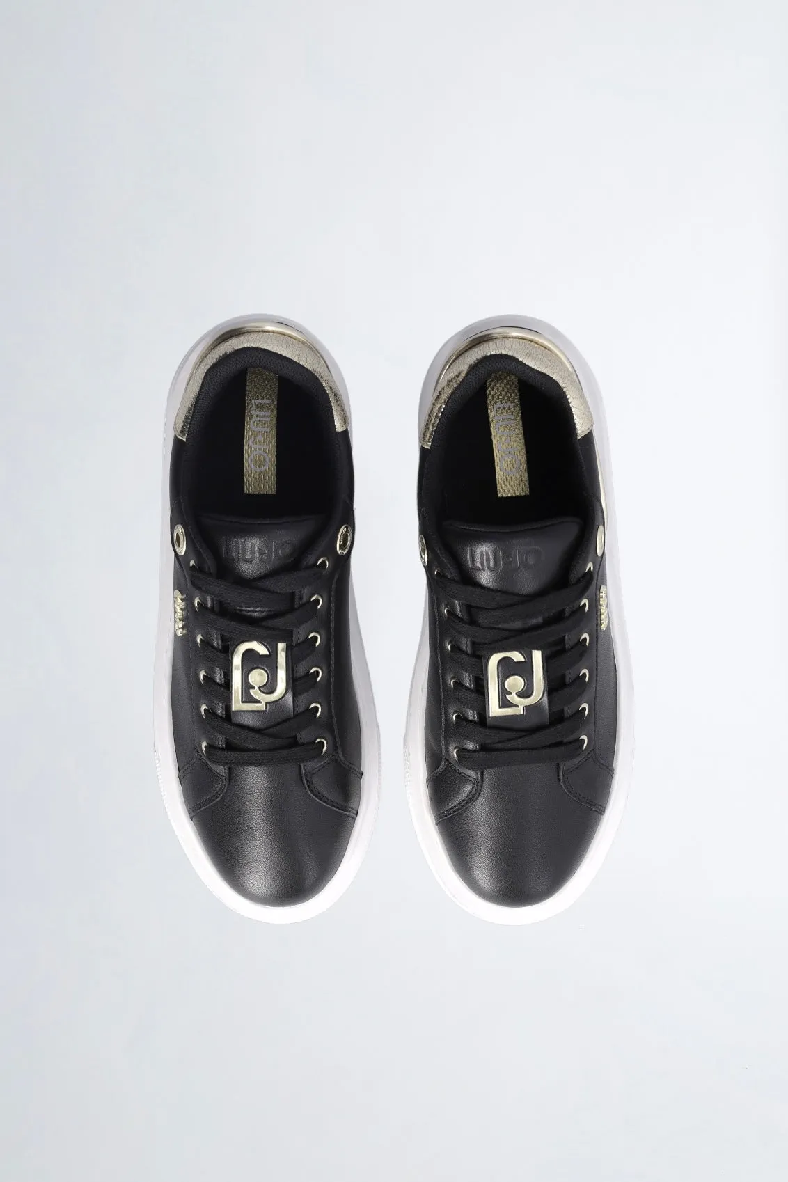 Liu Jo Platform Leather Sneakers