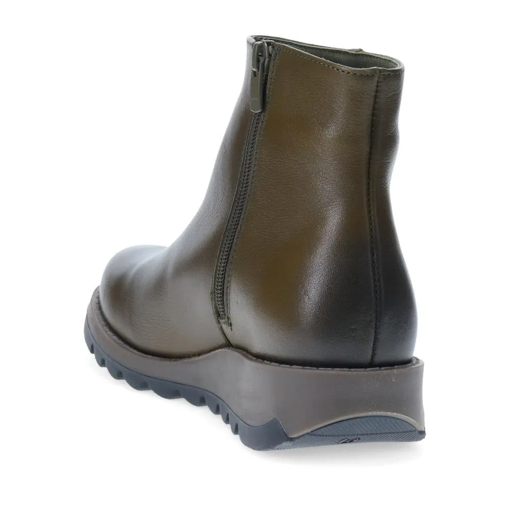 Mariane Leather Wedge Ankle Boots - MARIANE / 324 330