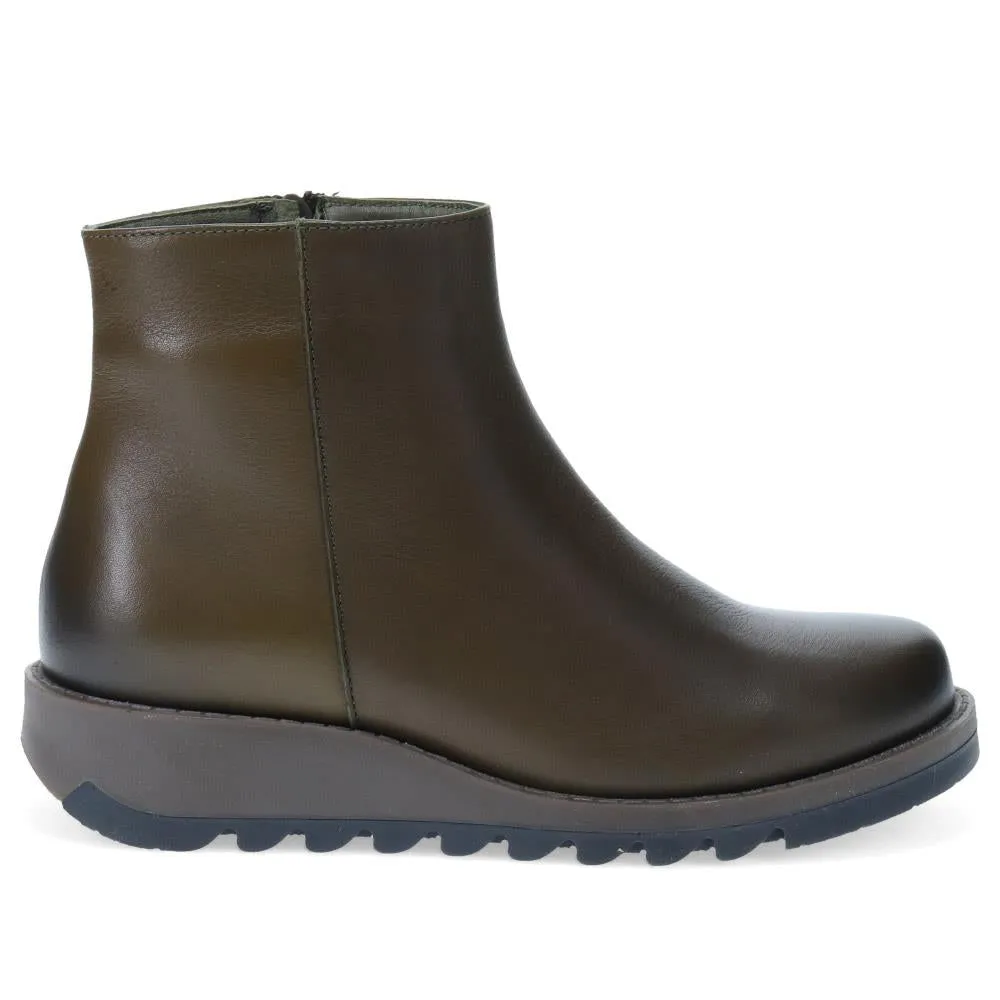 Mariane Leather Wedge Ankle Boots - MARIANE / 324 330