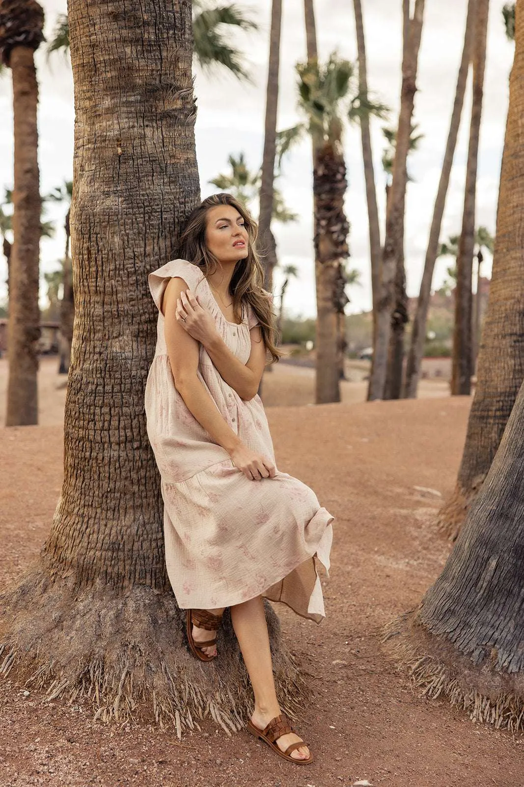 Miriam Button Up Maxi | Nursing Friendly