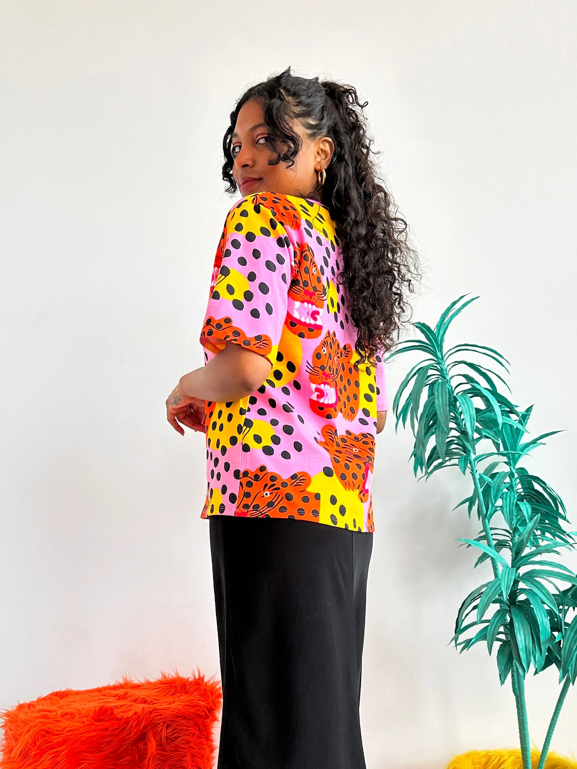 Oversized Tee Micotti Cat