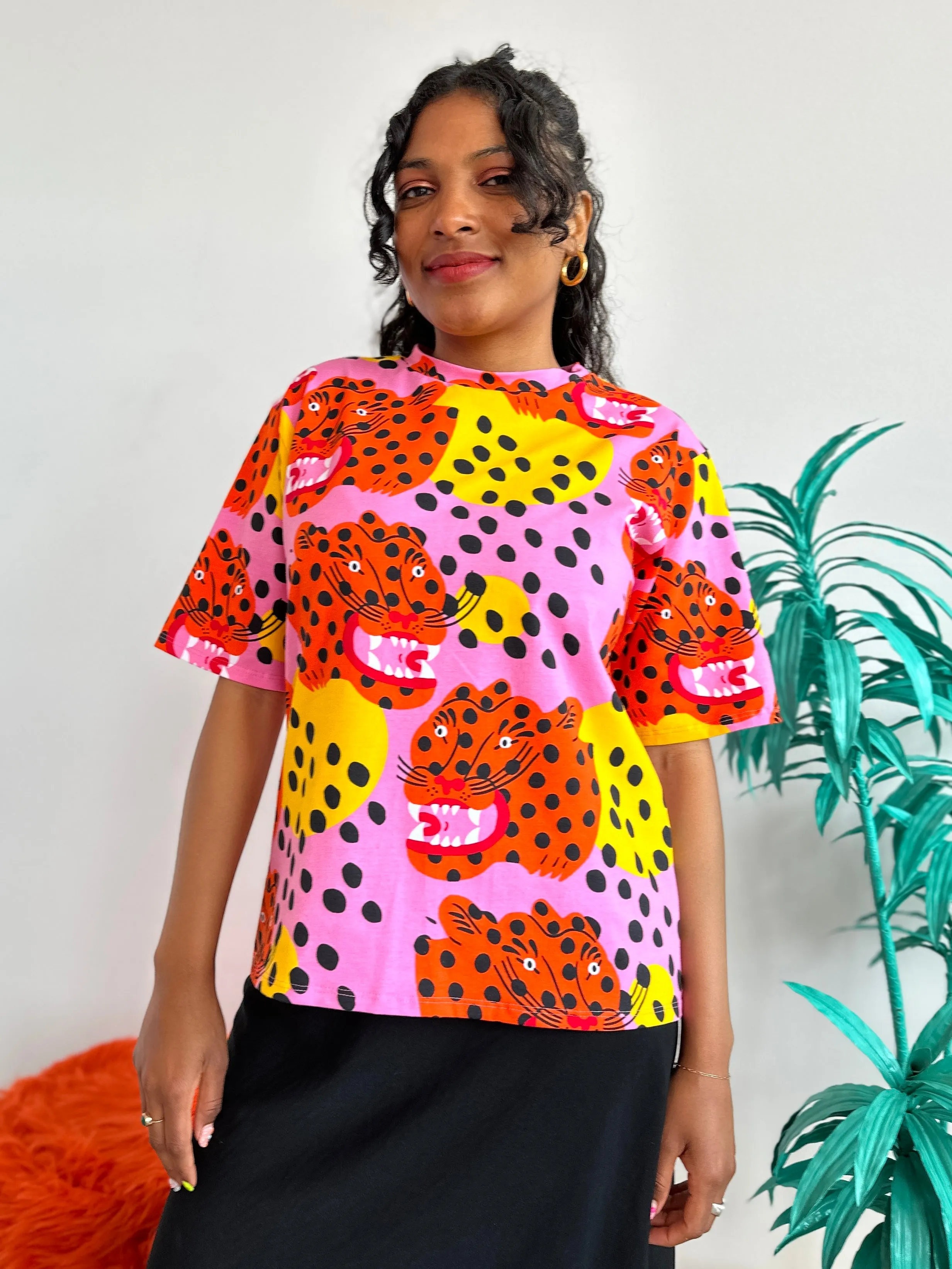 Oversized Tee Micotti Cat