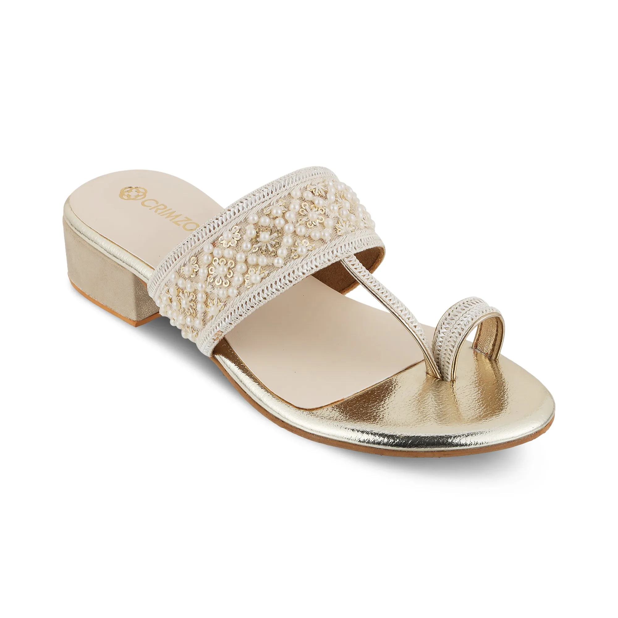 PERLA- PEARL KOLHAPURIS