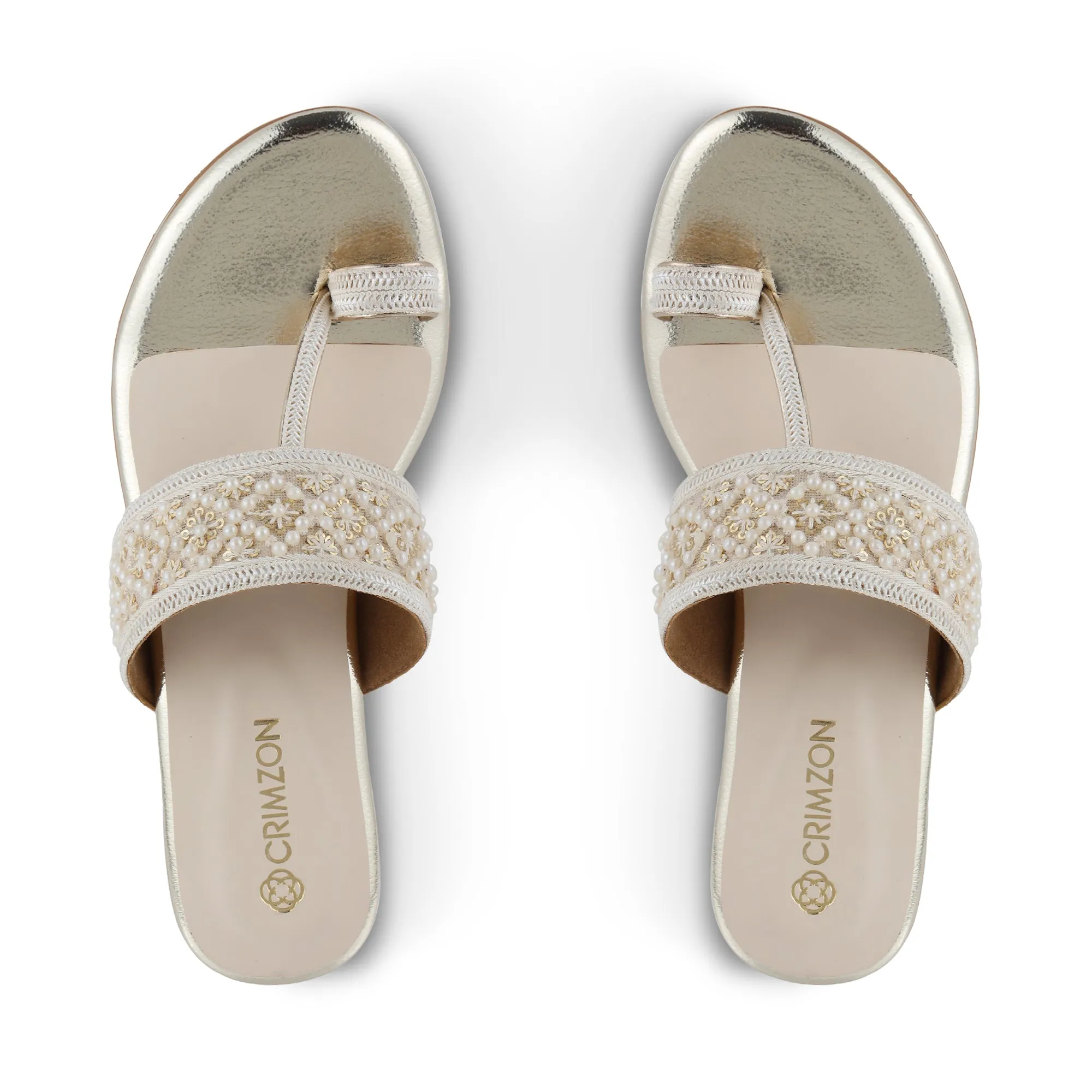 PERLA- PEARL KOLHAPURIS