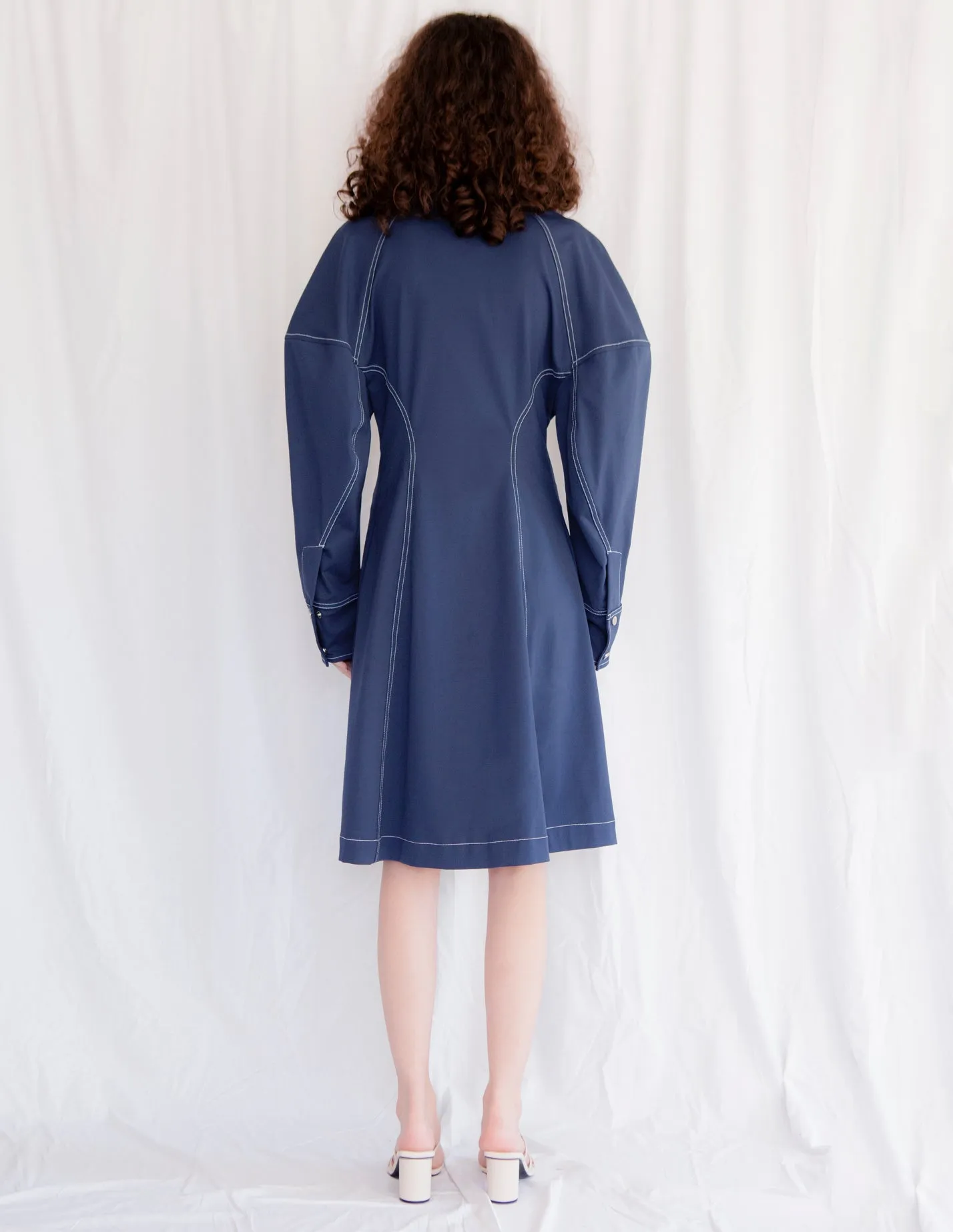 SLOUCHY SHIRT DRESS