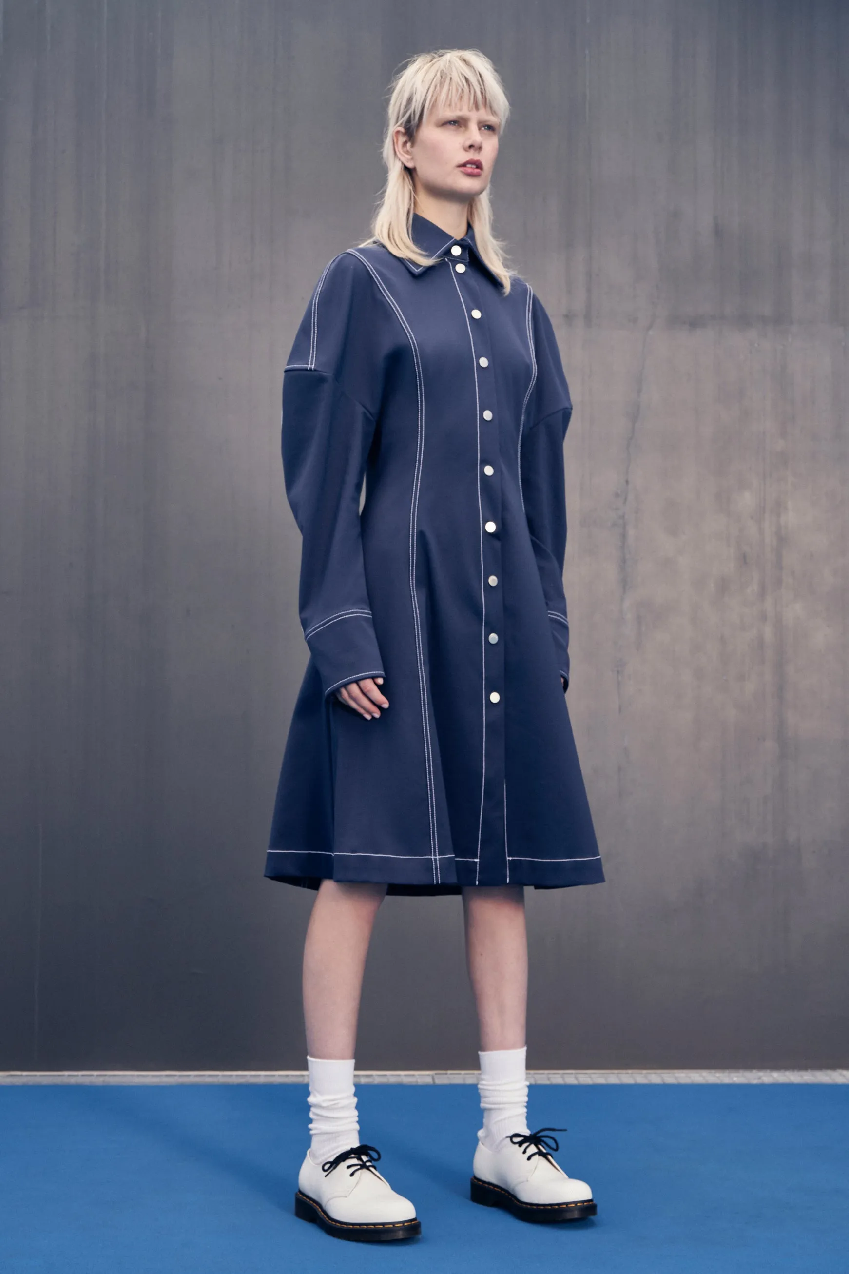 SLOUCHY SHIRT DRESS