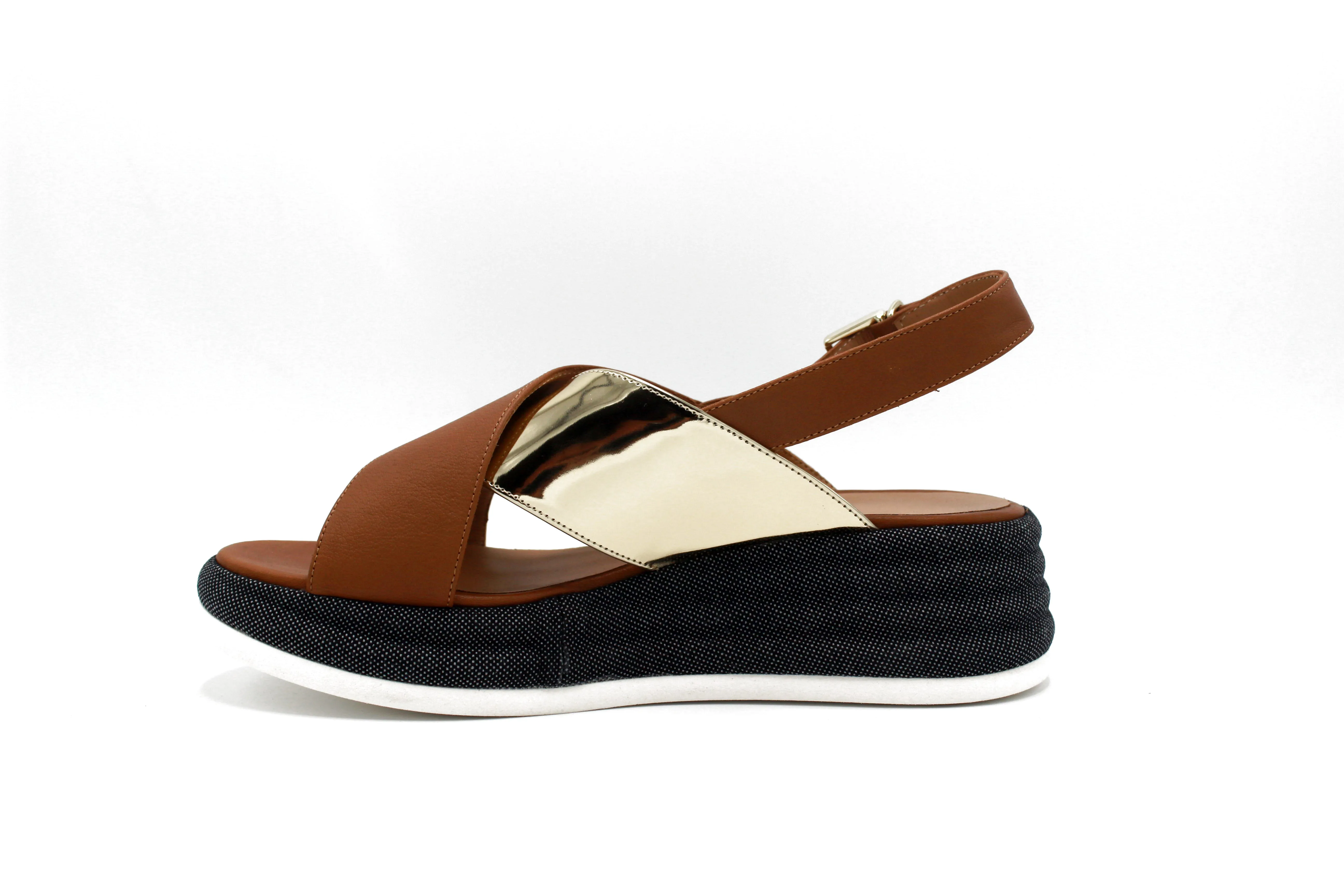 SORELLI 2951 JAN specchio platino mousse cuoio
