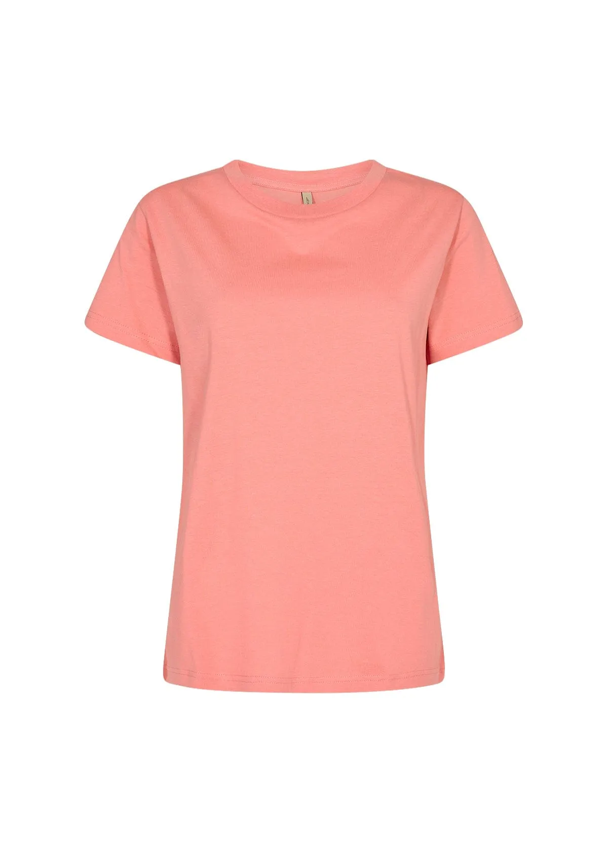 Soya Concept Cotton T Shirt Soft Coral