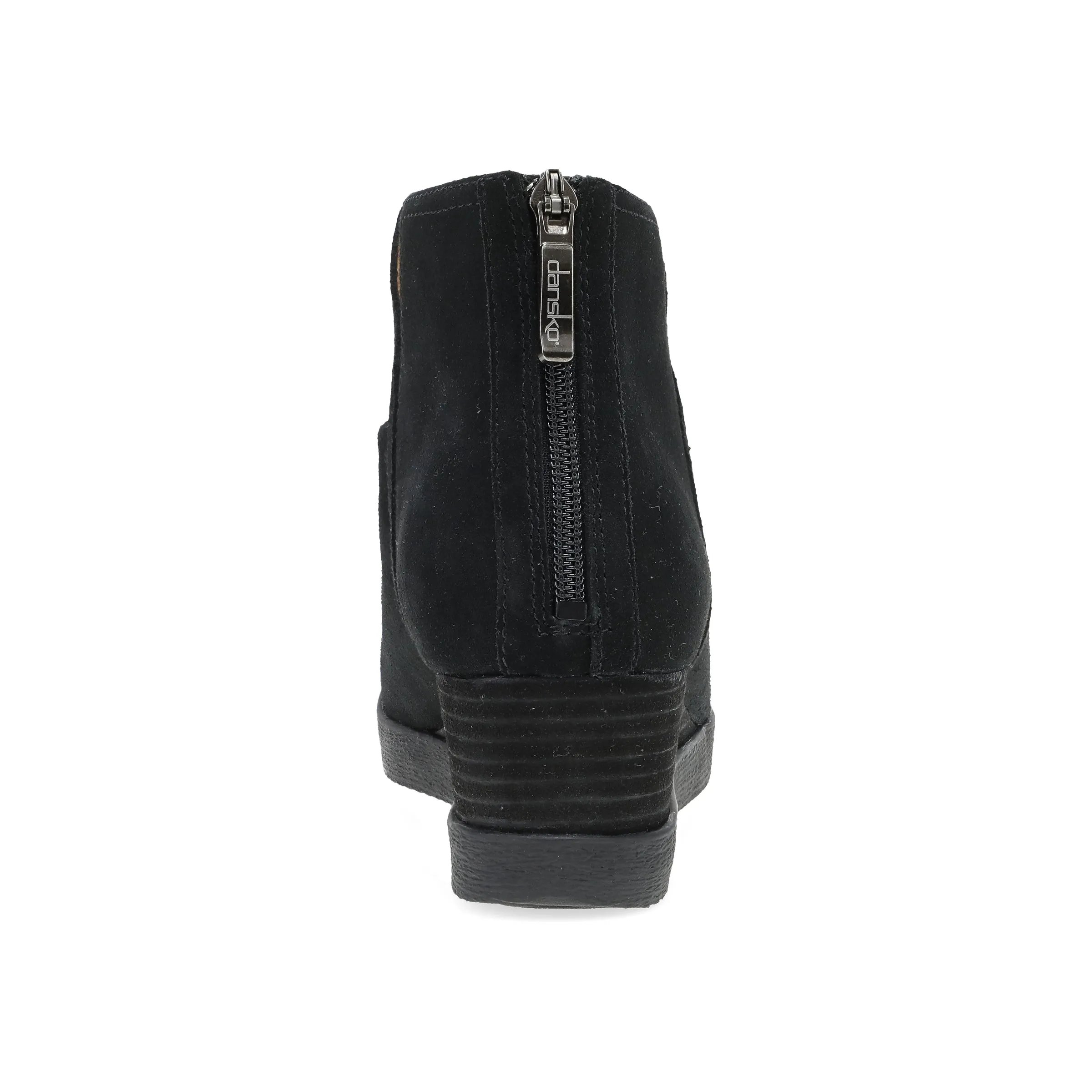 Stephanie Black Waterproof Suede