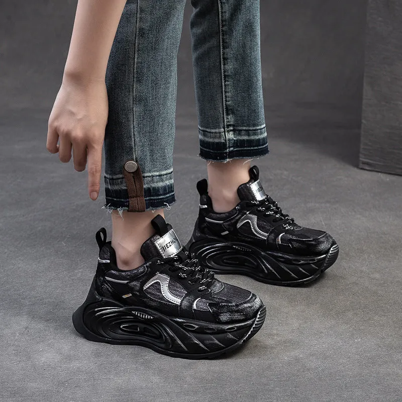 Women Casual Platform Chunky Fashion Sneakers