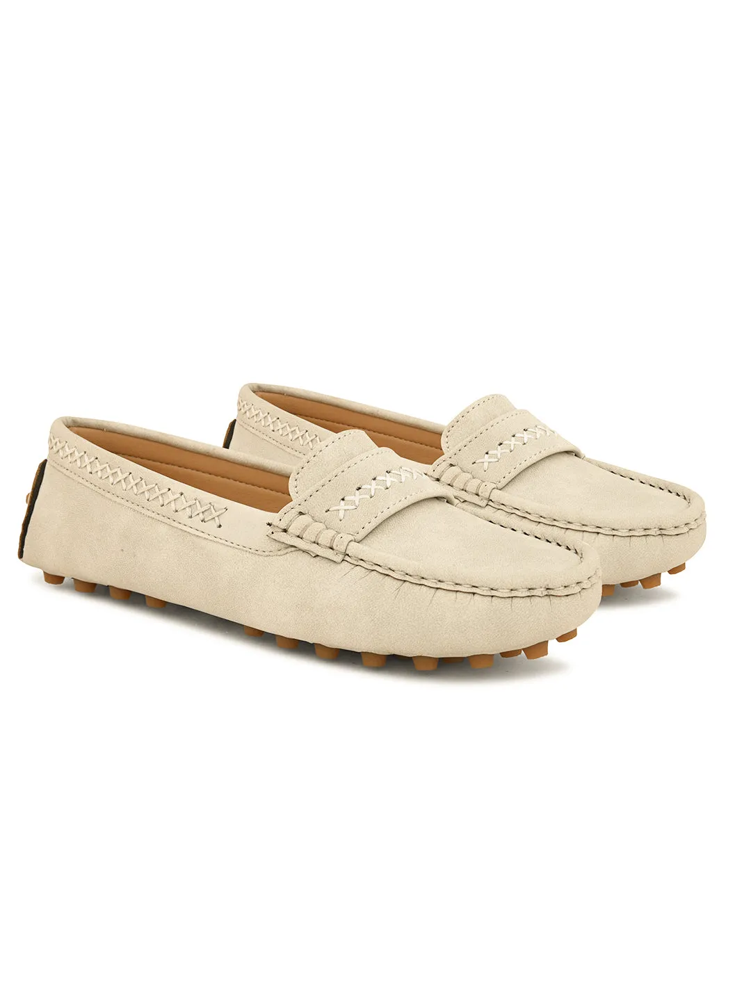 Women Lightweight Round Toe Loafers